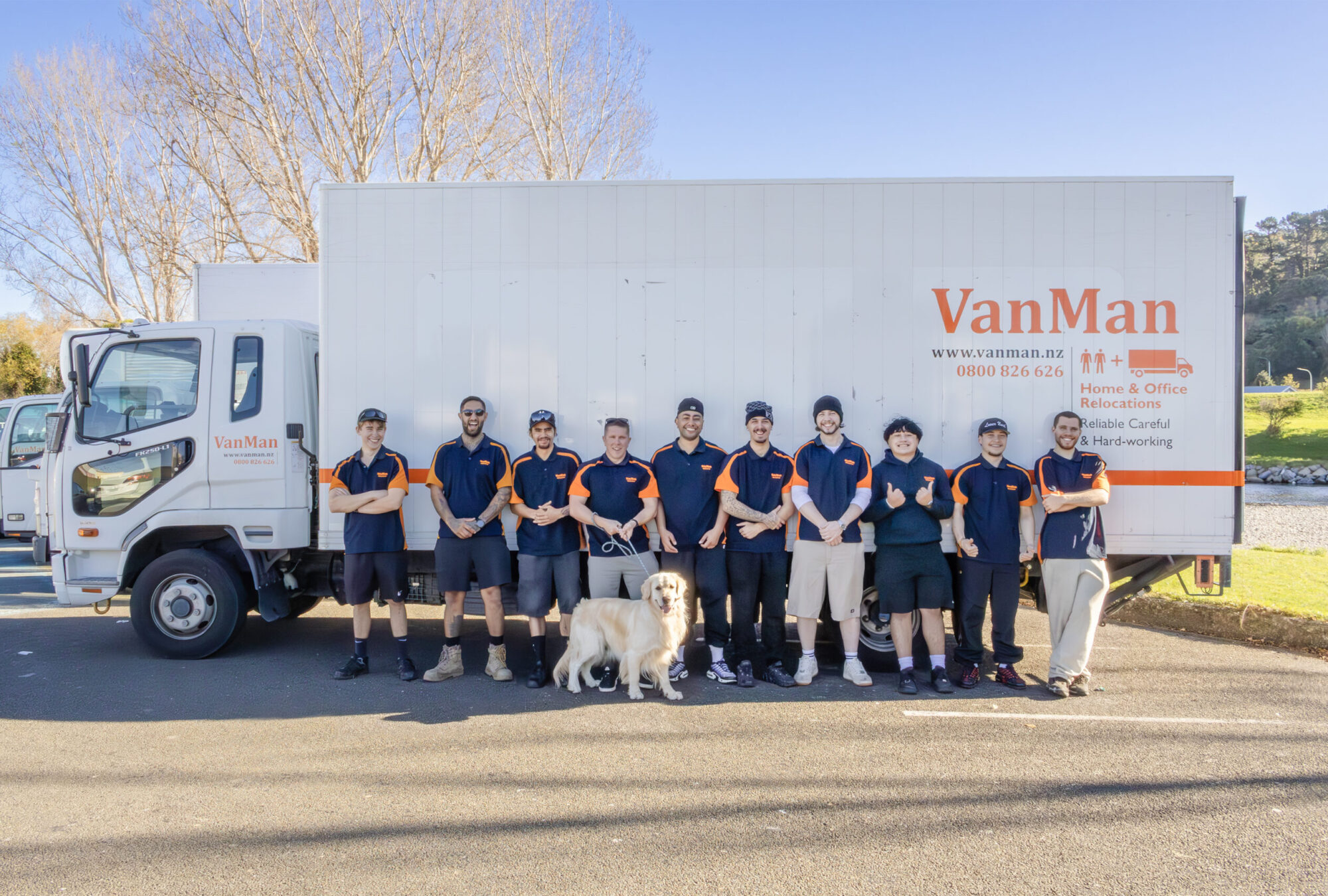 VanMan Team Side of Truck